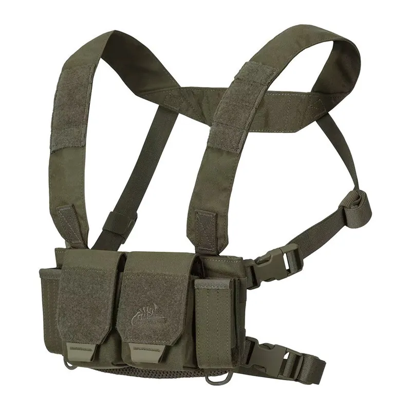 Hrudní nosný systém COMPETITION MultiGun Rig® Helikon-tex, Olivová Autentický