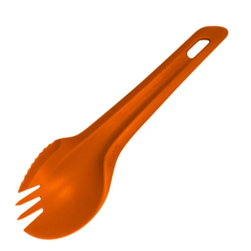 Kapesní příborová sada Spork ID W10302, WILDO Sweden AB, Oranžová Ověřený