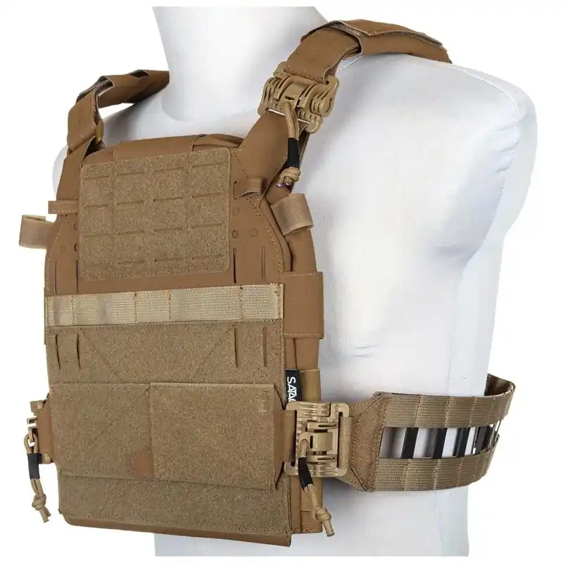 SATAC Specna Arms Tactical QR III Plate Carrier Taktická vesta TAN Výhodná Nabídka