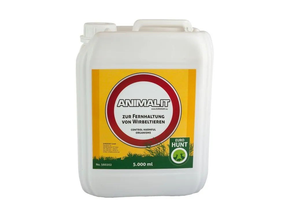 100% účinný odpuzovač zvěře ANIMALIT 5 l (náhrada za ARMACOL) - Vše pro lov - Kvalita na prvním místě Finální Výprodej