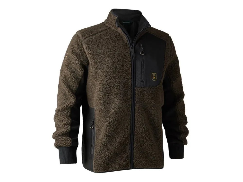 Koupit Online Lovecká bunda Deerhunter Rogaland Fiber Pile - hnědá - Vše pro lov - Kvalita na prvním místě