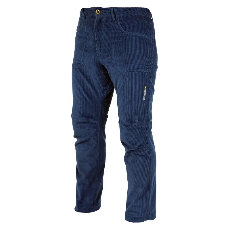 Tovární Cena Kalhoty manšestrové DRIFT majolica blue