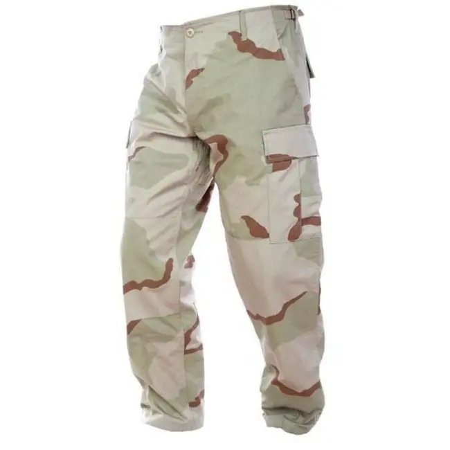 Cenová Bomba Kalhoty US BDU polní 3-COL DESERT rip-stop použité