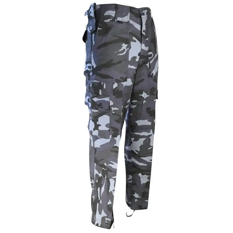 Vrácení Zdarma Kalhoty britské KOMBAT MIDNIGHT BLUE CAMO