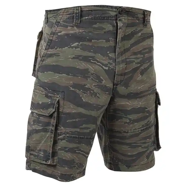 Kraťasy VINTAGE PARATROOPER TIGER STRIPE CAMO Nová Kolekce