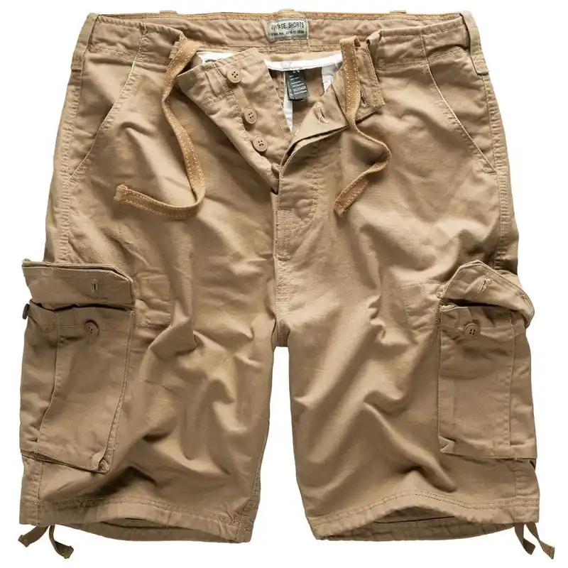 Kraťasy VINTAGE KHAKI Akční Cena