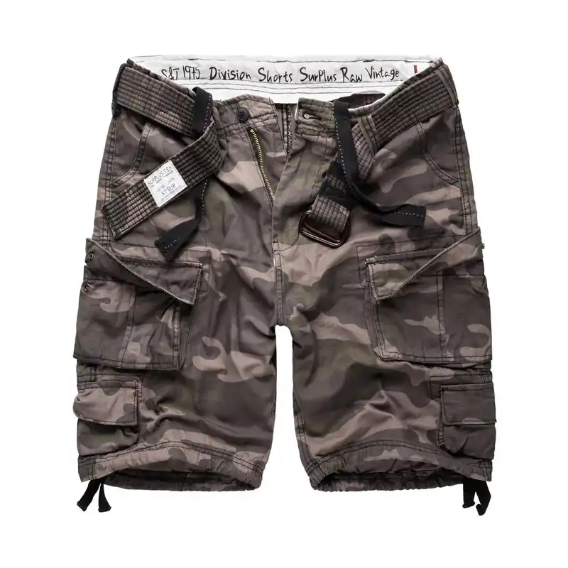 Kraťasy DIVISION BLACK CAMO Finální Výprodej
