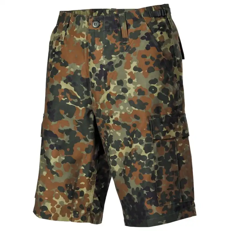 Kraťasy US střih BDU boční kapsy FLECKTARN Vrácení Zdarma
