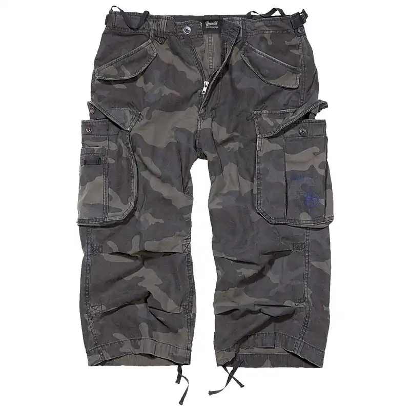 Kraťasy 3/4 INDUSTRY vintage DARK CAMO Nejlepší Cena