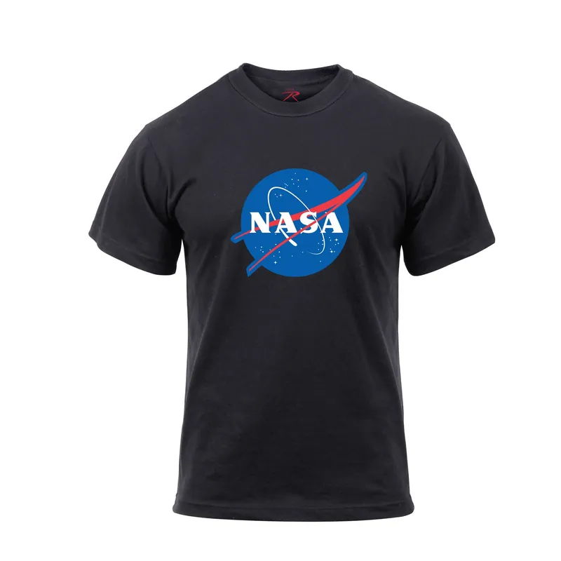 Triko se znakem NASA ČERNÉ Nejprodávanější