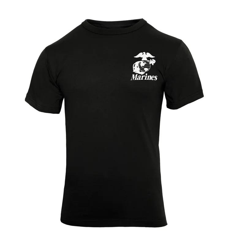 Oblíbený Triko MARINES PAIN IS WEAKNESS ČERNÉ
