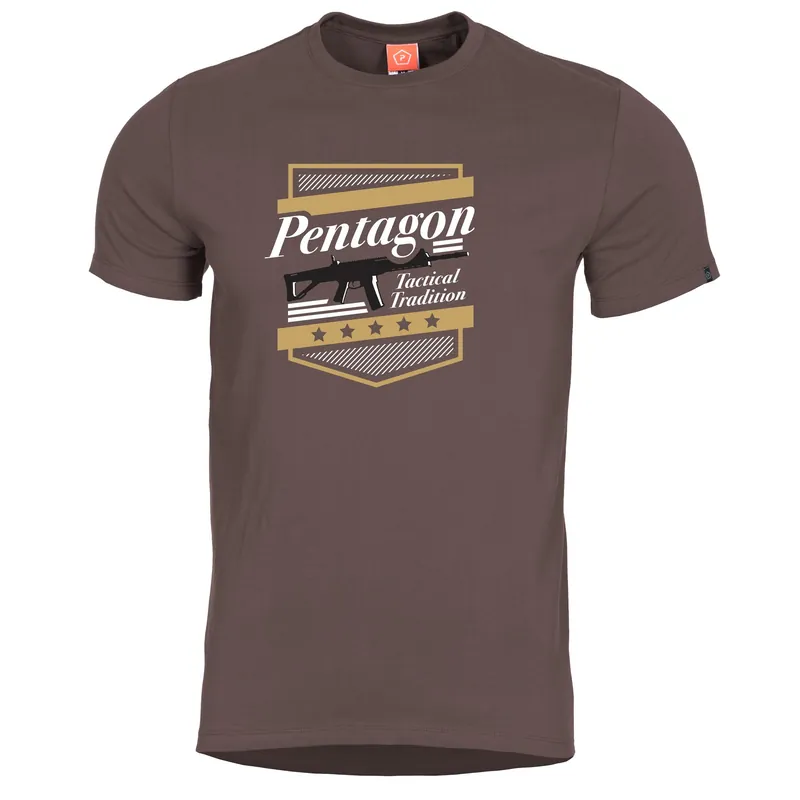 Triko A.C.R. PENTAGON tactical tradition TERRA BROWN Zlevněný