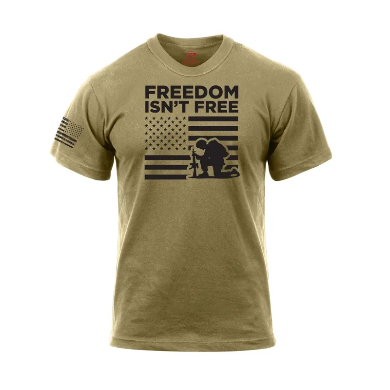 Jen Po Omezenou Doba Triko FREEDOM ISN´T FREE krátký rukáv COYOTE