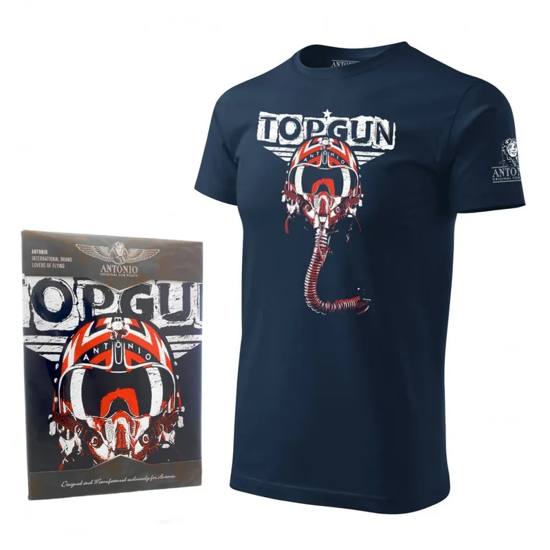Nakupujte Hned Triko TOPGUN MODRÉ