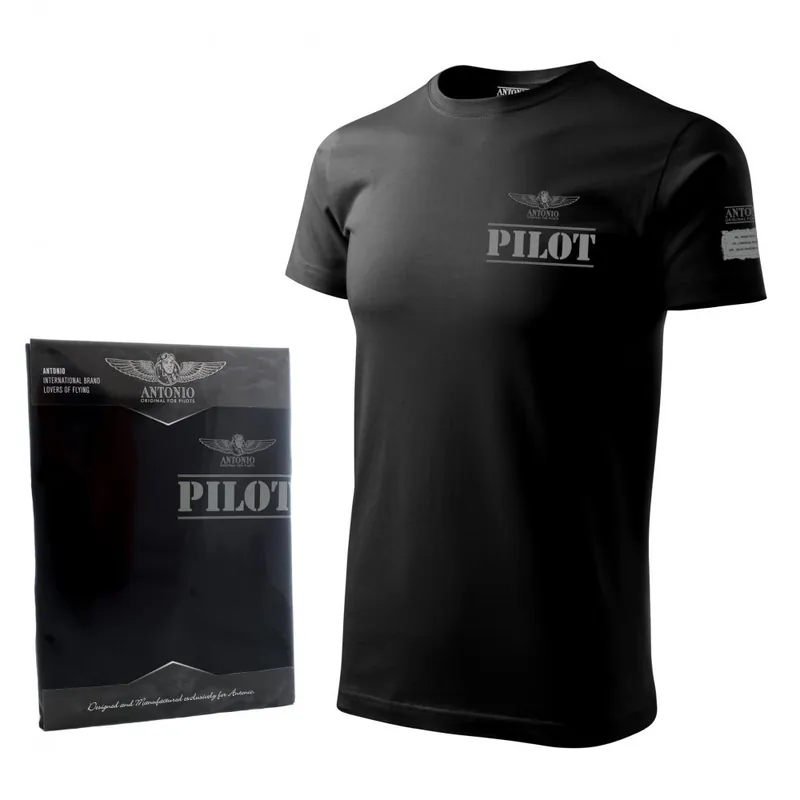 Triko PILOT ČERNÉ Akce