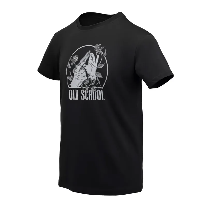 Odeslání Ihned Triko OLD SCHOOL ČERNÉ