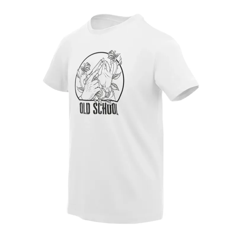 Triko OLD SCHOOL BÍLÉ Kup Teď