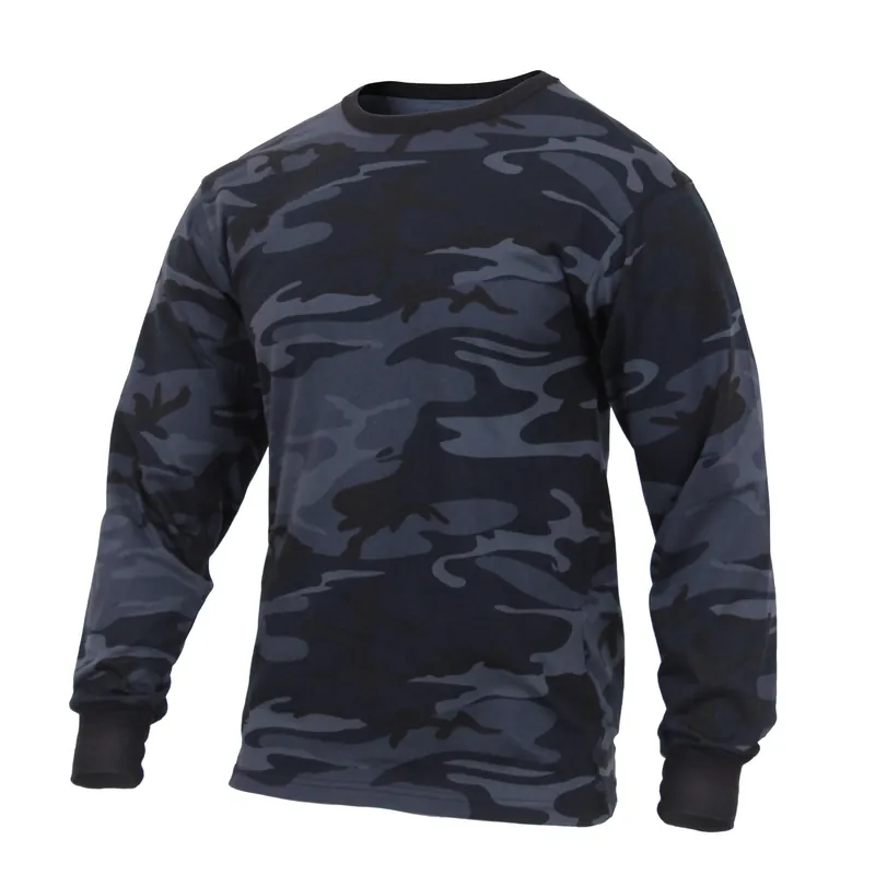 Triko s dlouhým rukávem MIDNIGHT BLUE CAMO Must-Have