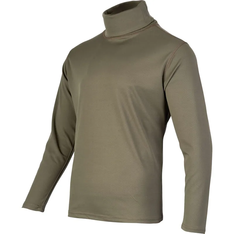 Značkový Triko TACTICAL ROLLNECK s dlouhým rukávem ZELENÉ