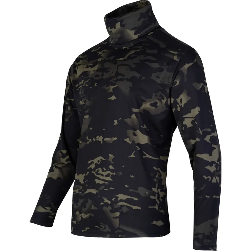 Výhodná Nabídka Triko TACTICAL ROLLNECK s dlouhým rukávem VCAM BLACK