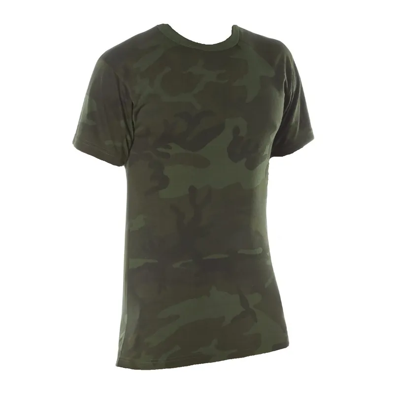 Triko prodloužené funkční Dry Moisture Wicking MIDNIGHT WOODLAND CAMO Rychlé Dodání