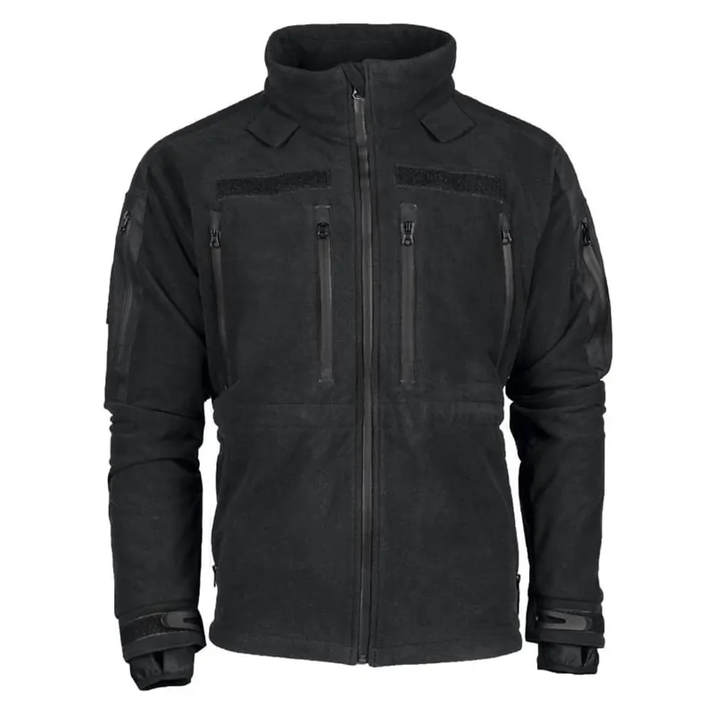 Vysoce Kvalitní Bunda fleece s membránou TPU PLUS ČERNÁ