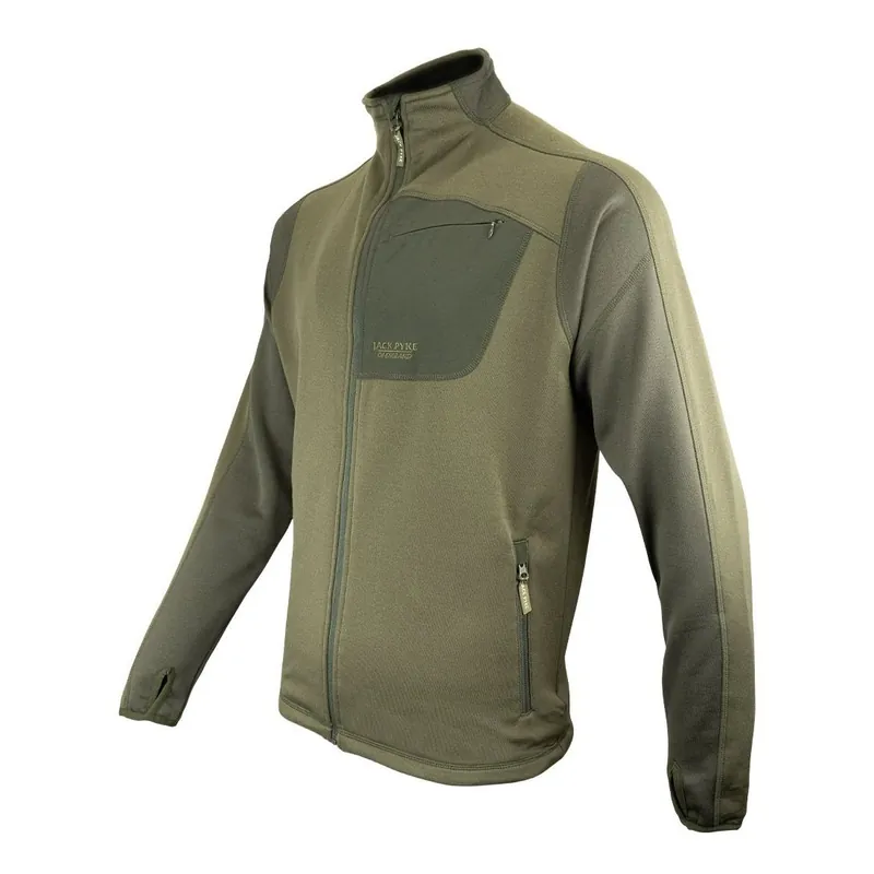 Kup Teď Bunda ASHCOMBE TECHNICAL FLEECE ZELENÁ