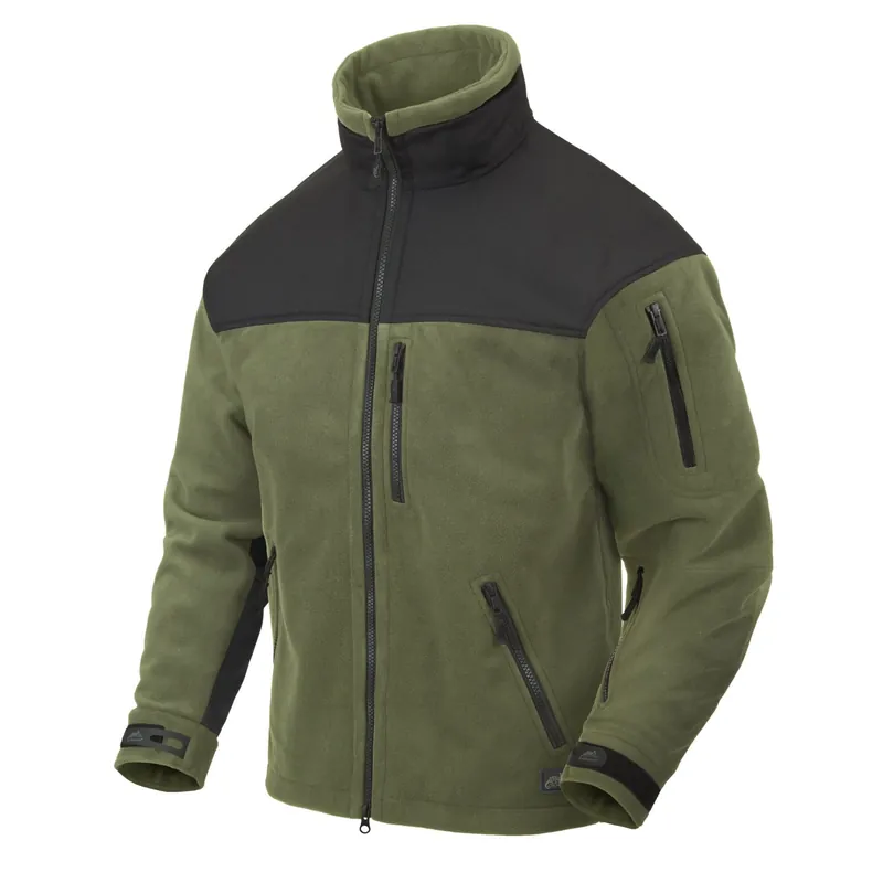 Nízká Cena Bunda CLASSIC ARMY WINDBLOCKER ZELENÁ/ČERNÁ