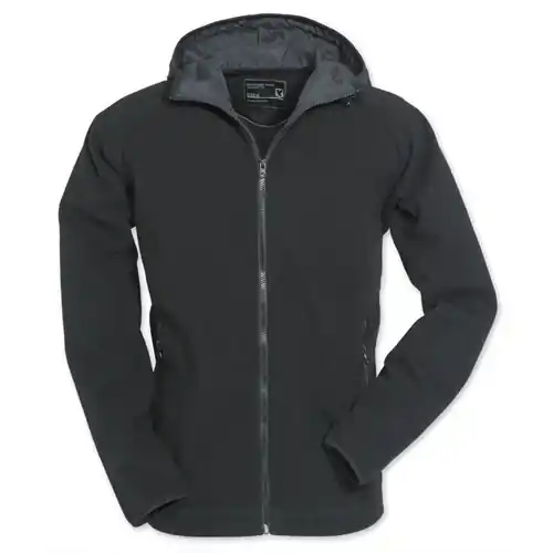 Autentický Bunda FLEECE ČERNÁ
