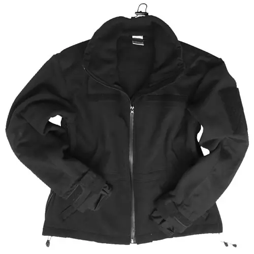 Akční Cena Bunda WINDPROOF fleece ČERNÁ