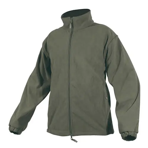 Top Prodej Bunda FLEECE s membránou voděodolná ZELENÁ