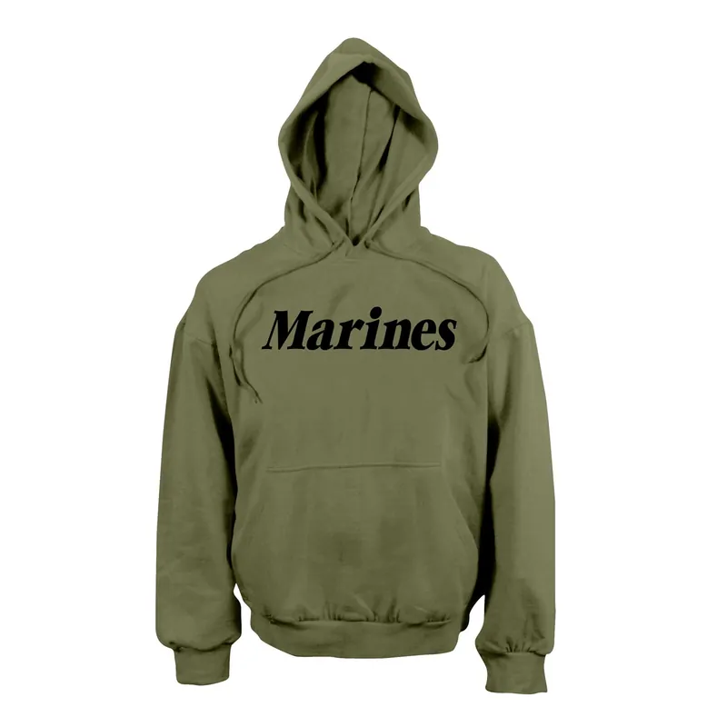 Mikina s kapucí US MARINES ZELENÁ Nejprodávanější