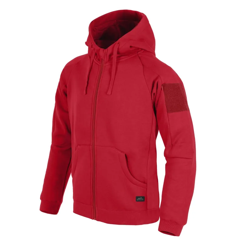 Bezpečná Platba Mikina URBAN TACTICAL LITE ČERVENÁ