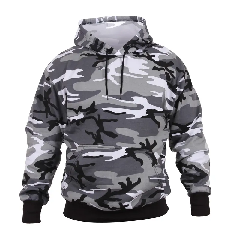 Mikina s kapucí CITY METRO CAMO Omezená Nabídka