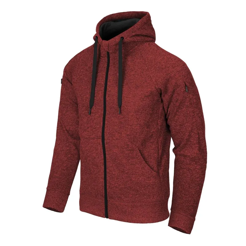 Bezpečná Platba Mikina COVERT TACTICAL ČERVENÁ MELANŽ