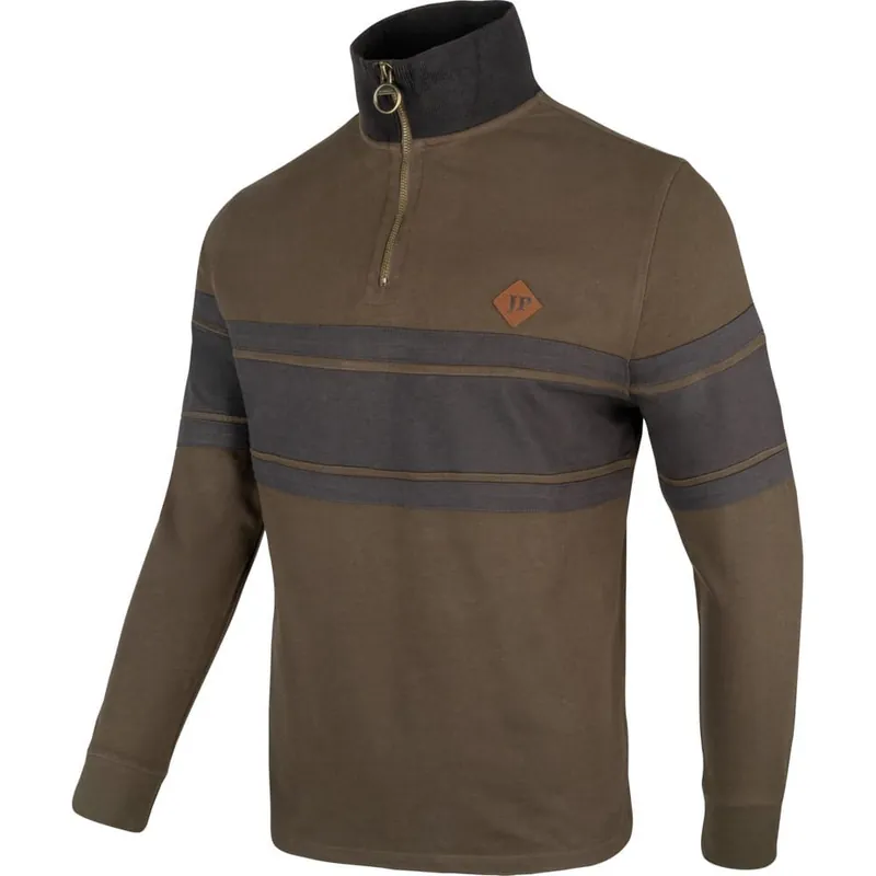 Mikina HALF ZIP CONTRAST ZELENÁ Akce