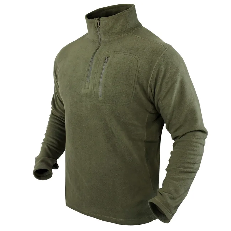 Kup Teď Mikina CONDOR 1/4 ZIP FLEECE ZELENÁ