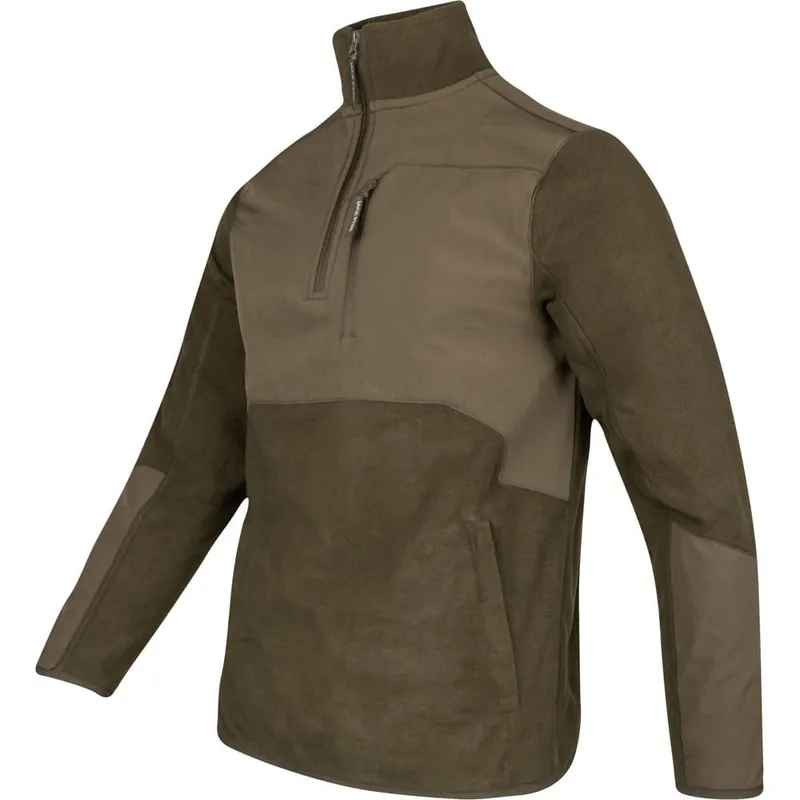 Mikina RANNOCK FLEECE PULLOVER ZELENÁ Aktuální