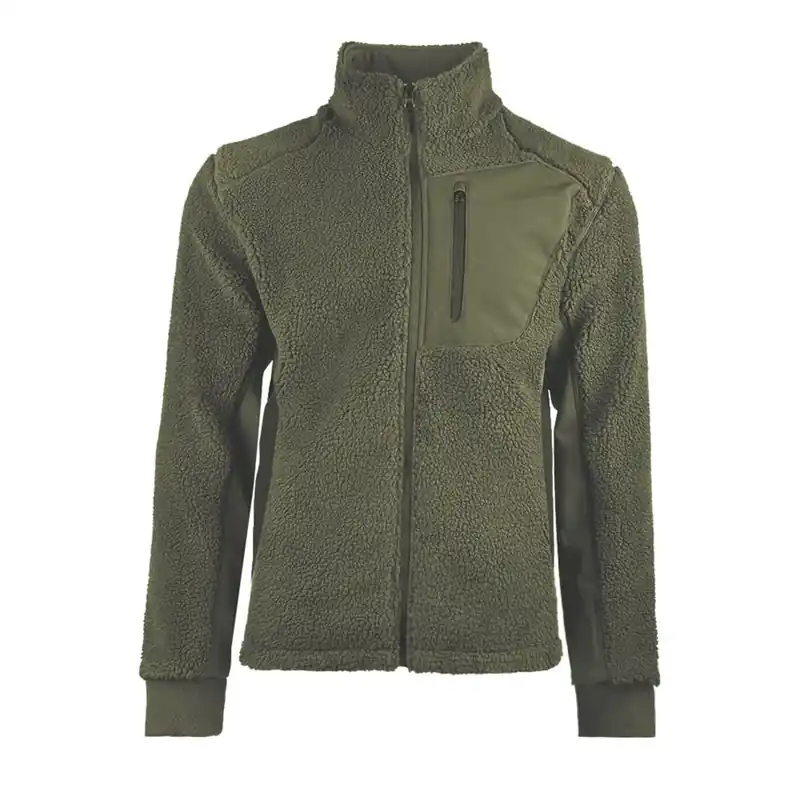 Mikina BEARFORCE COLD WEATHER fleece ZELENÁ Oblíbený
