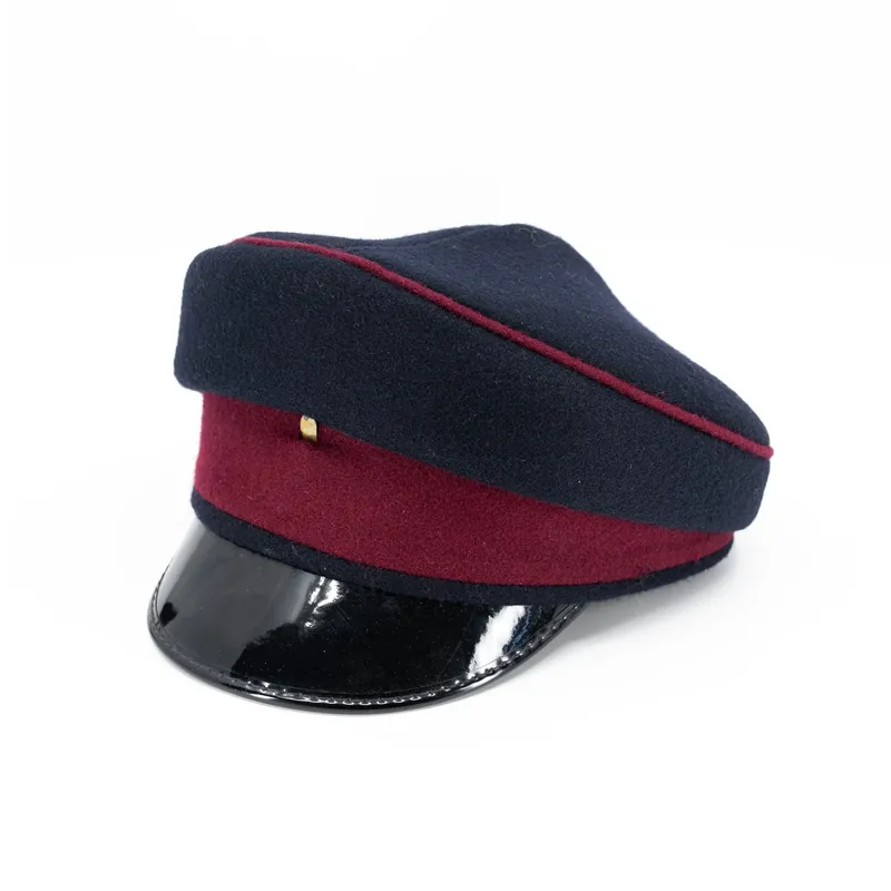 Brigadýrka BRITSKÁ dámská TMAVĚ MODRÁ-PURPUROVÁ použitá Zlevněný