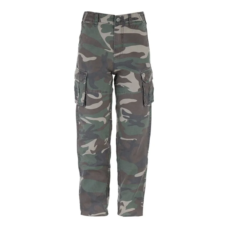 Kalhoty dětské CARGO stonewashed WOODLAND Originální