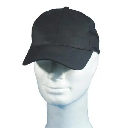 Čepice baseball rip-stop ČERNÁ Výhodná Nabídka