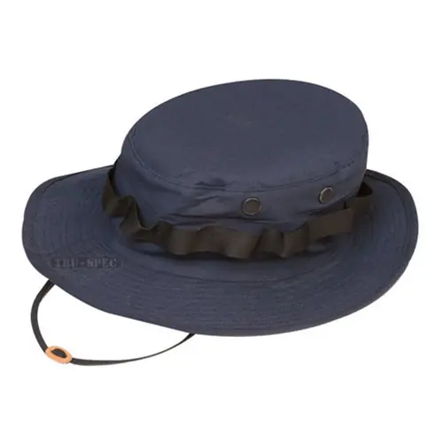Klobouk BOONIE bavlna MODRÁ Značkový