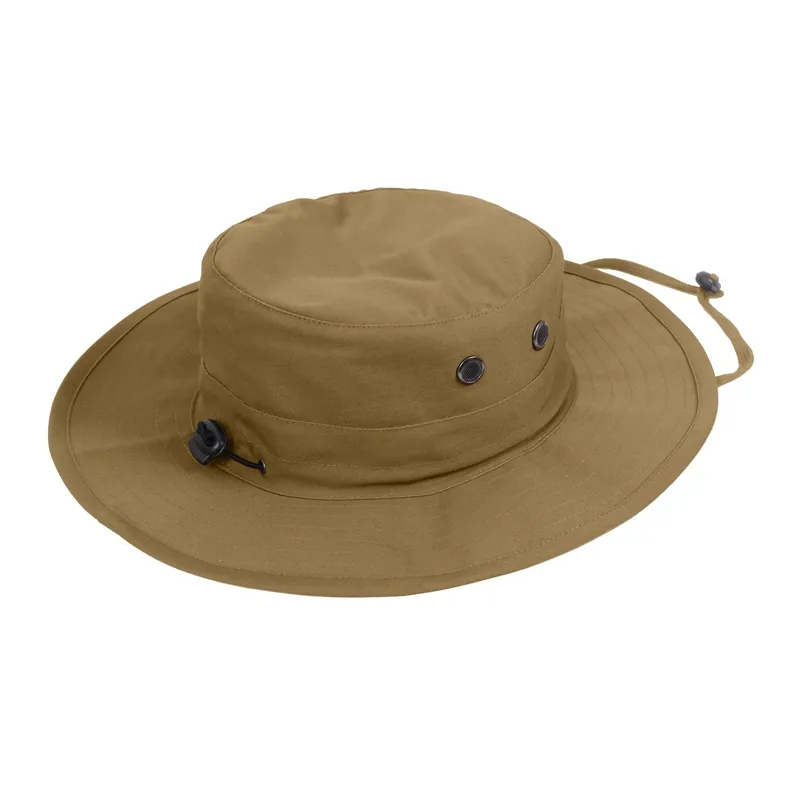 Značkový Klobouk MILITARY nastavitelný COYOTE BROWN
