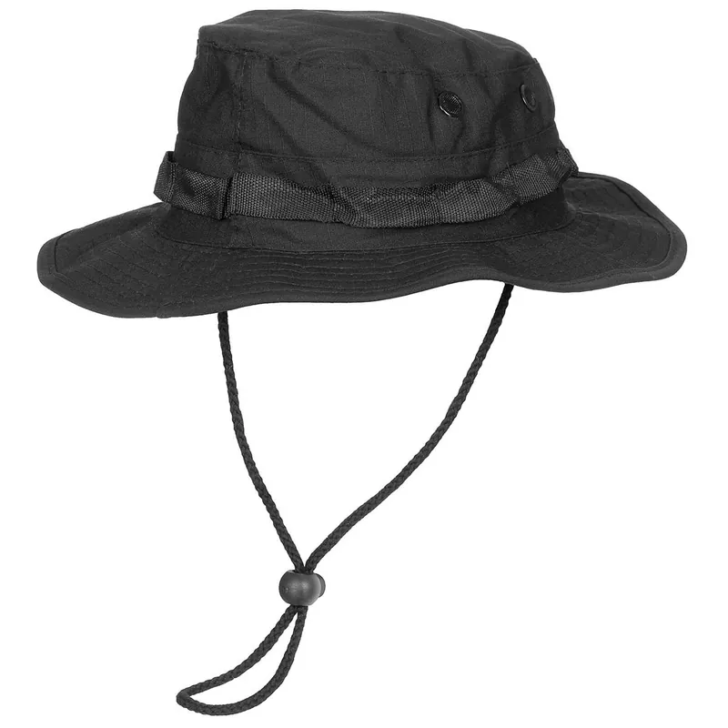 Sleva Klobouk US GI rip-stop ČERNÝ