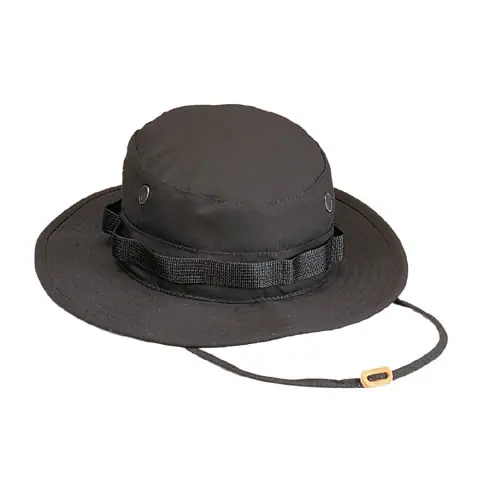 Originální Klobouk BOONIE ČERNÝ