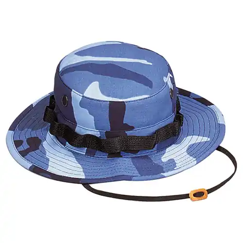 Ihned K Objednání Klobouk BOONIE SKY BLUE CAMO