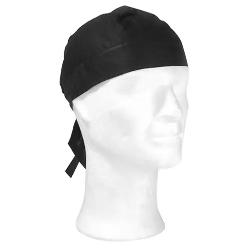 Sezónní Sleva Šátek HEADWRAP ČERNÝ