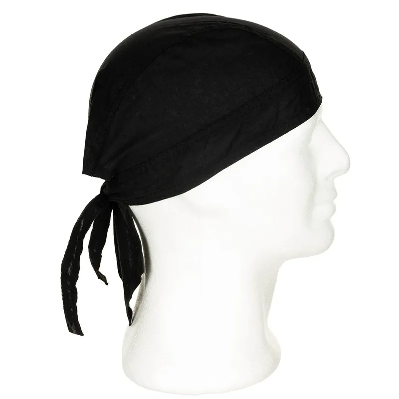 Šátek na hlavu HEADWRAP ČERNÝ Vrácení Zdarma