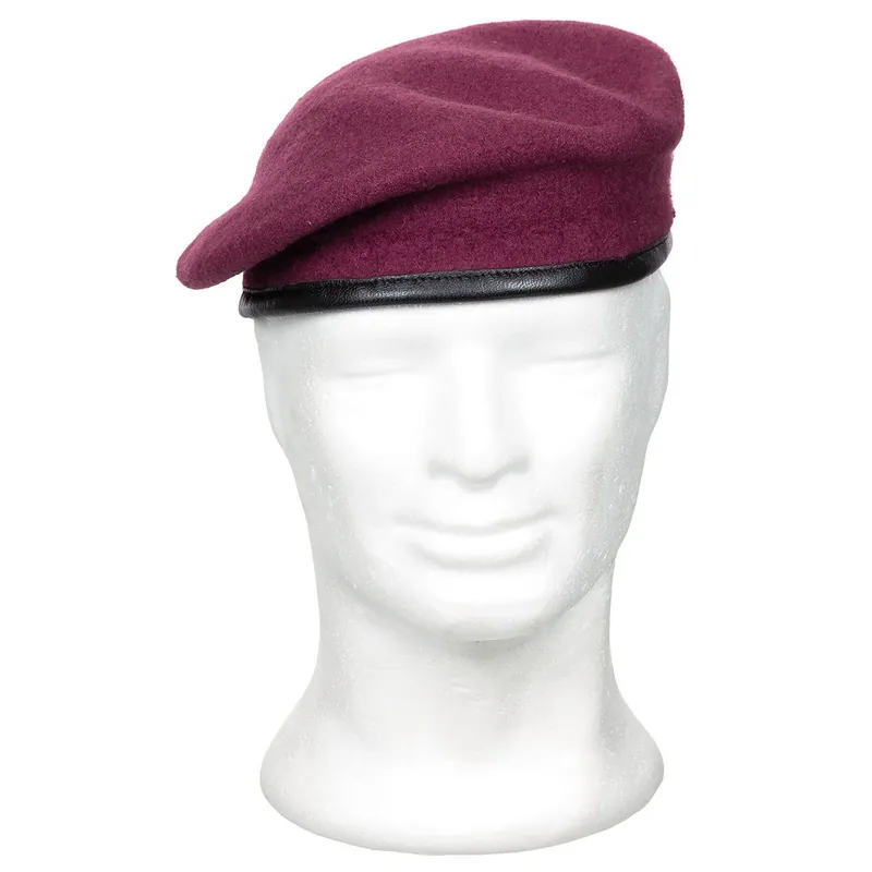 Ihned K Objednání Baret COMMANDO VÍNOVÝ